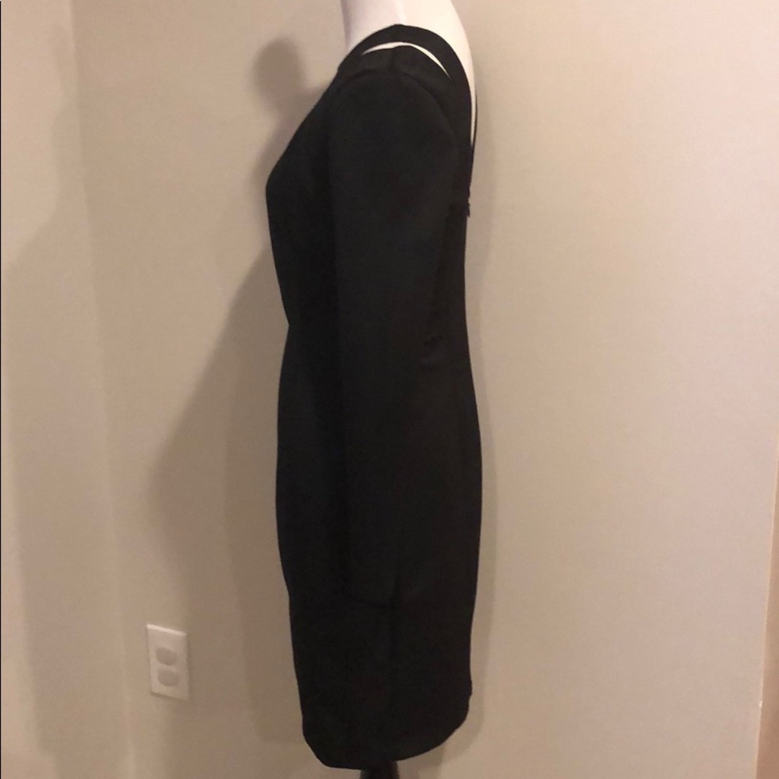 Alexia Admor Dress Cutout Shoulder Open Back Black — image 5 of 8